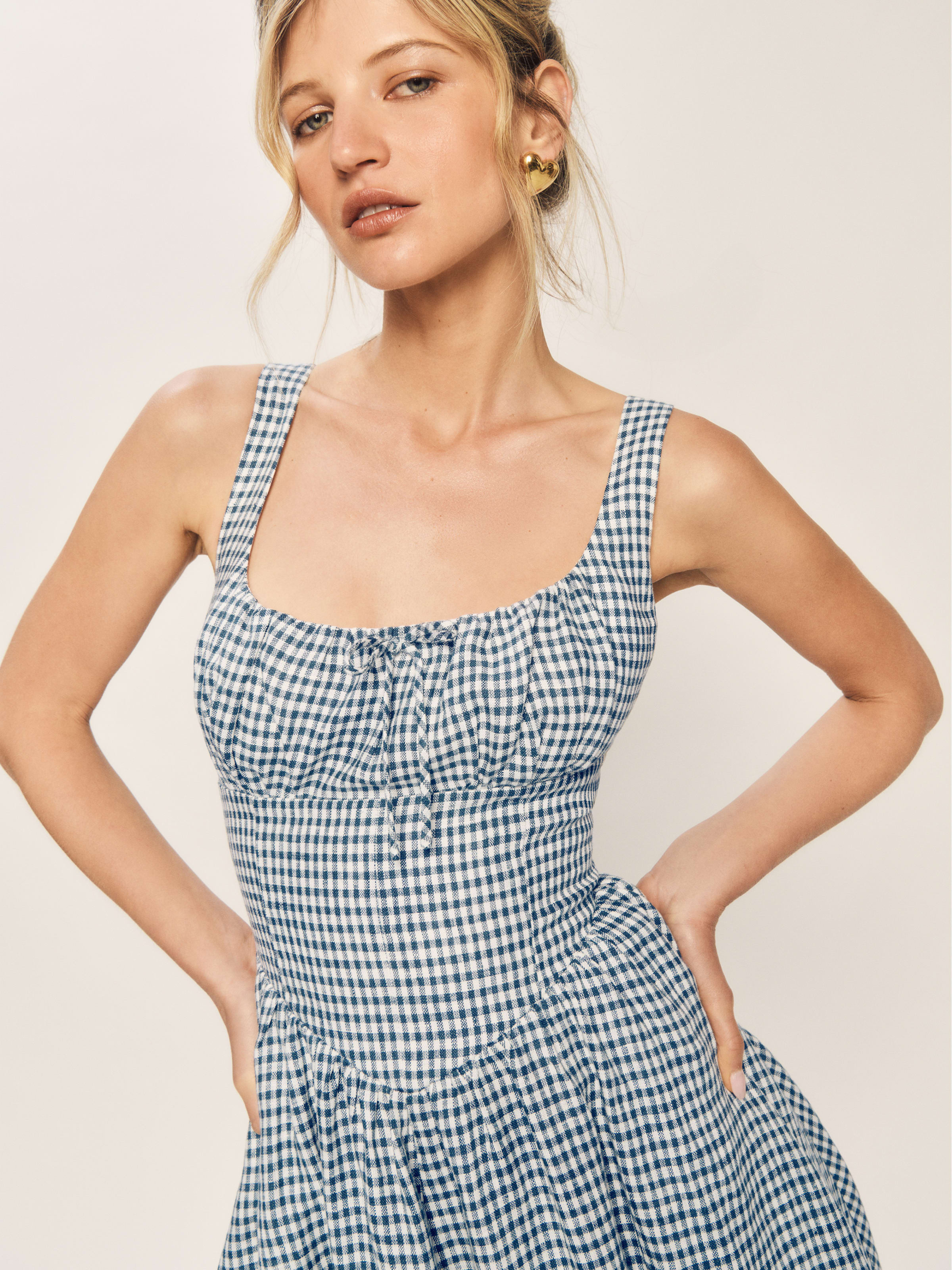 Balia Linen Dress | Reformation (Global)