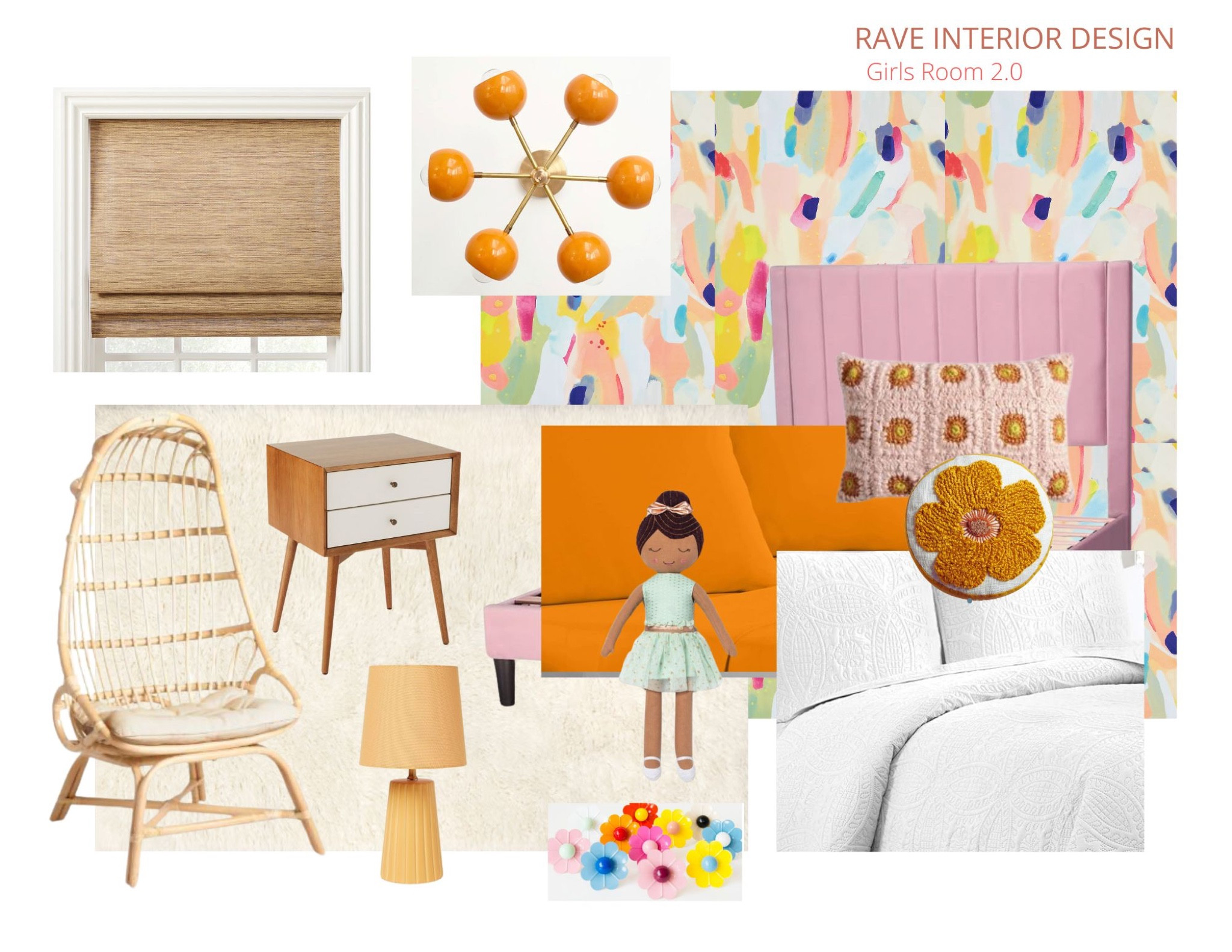 Girls Room Decor by Rave Interior Design 

#LTKhome #LTKkids