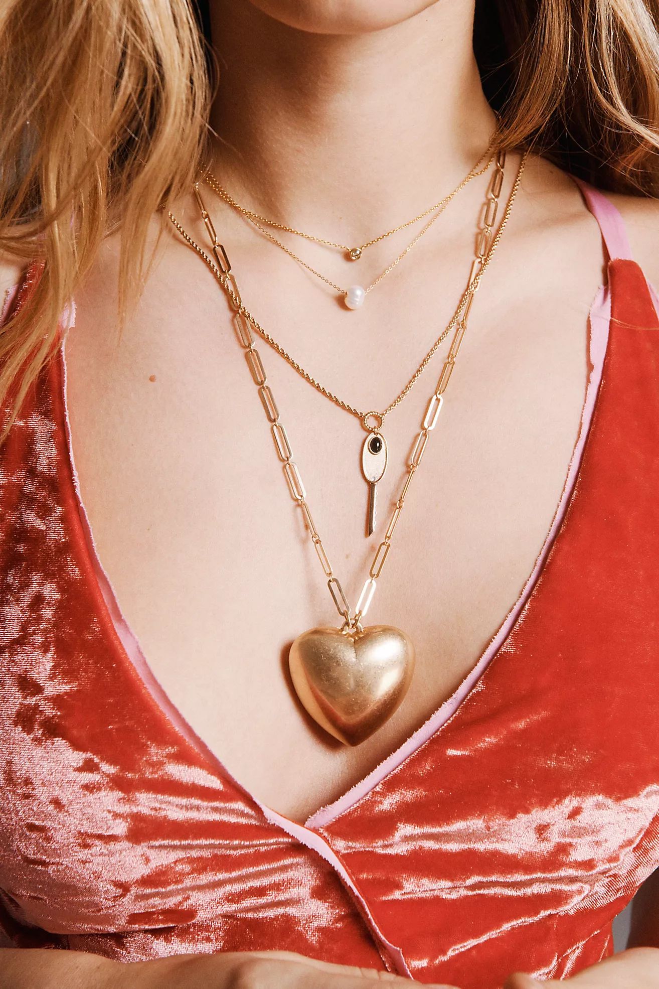 Spektor Heart Pendant Necklace | Free People (Global - UK&FR Excluded)