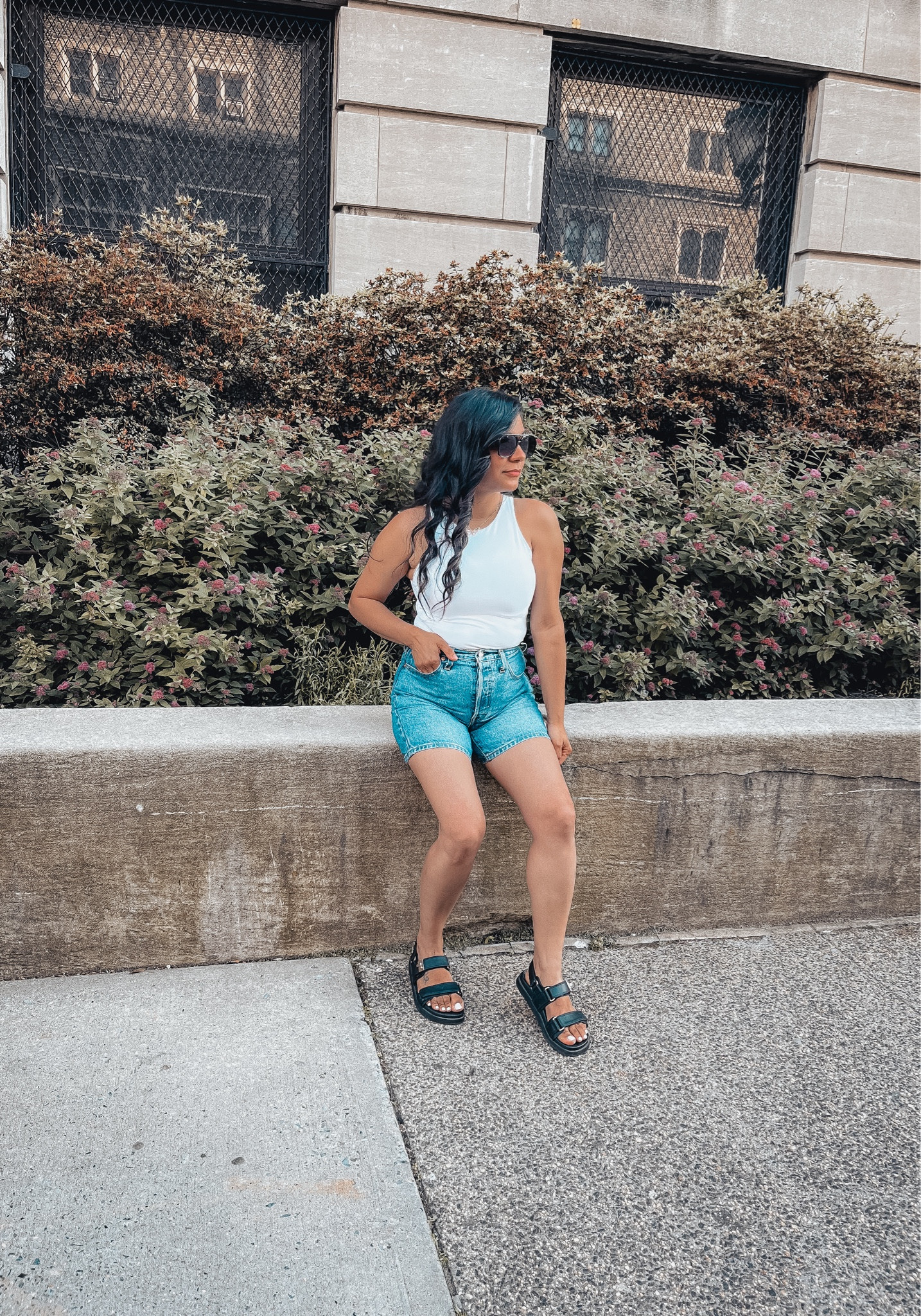 Summer outfit, spring look, simple mom outfit, perfect mom shorts, Levi’s shorts, best bodysuit, summer sandals, street wear, 

Thank you for stopping by💕 Follow for more everyday looks!

Shorts: size 27
bodysuit: Medium

#LTKfindsunder50 #LTKstyletip #LTKmidsize