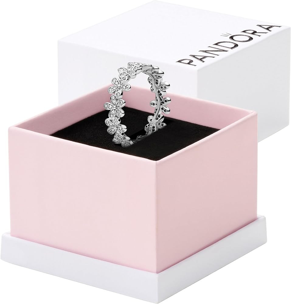 Pandora Daisy Flower Ring - Ring for Women - Gift for Her, With Gift Box | Amazon (US)