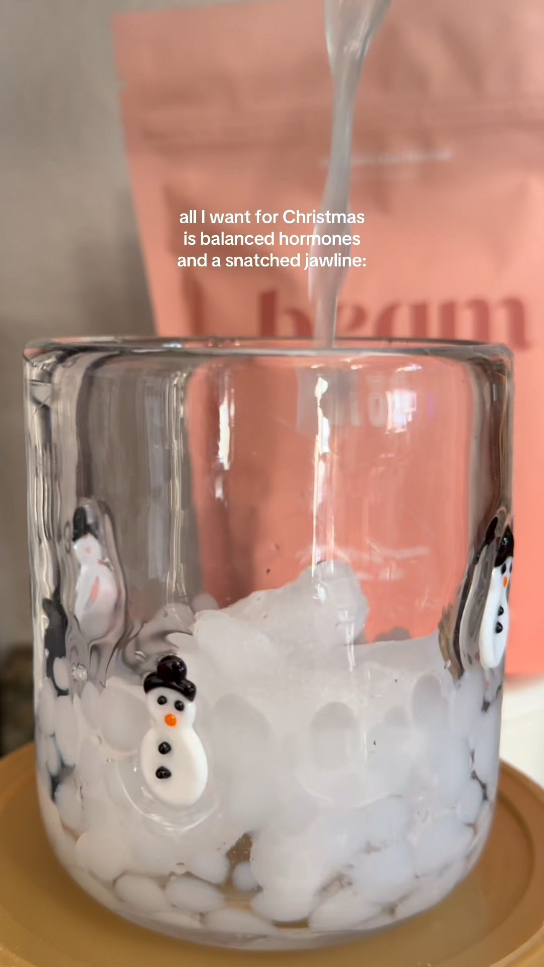 If your skin is begging for a glow-up before the holiday madness, this is your sign. ✨ I’ve been adding Beam Glow to my morning water and my skin is brighter, my bloat is down, and I actually feel good starting my day. Clean ingredients, easy to mix, and such a simple little habit that makes a big difference. 🌸✨

#LTKGiftGuide #LTKdayinmylife #LTKHoliday