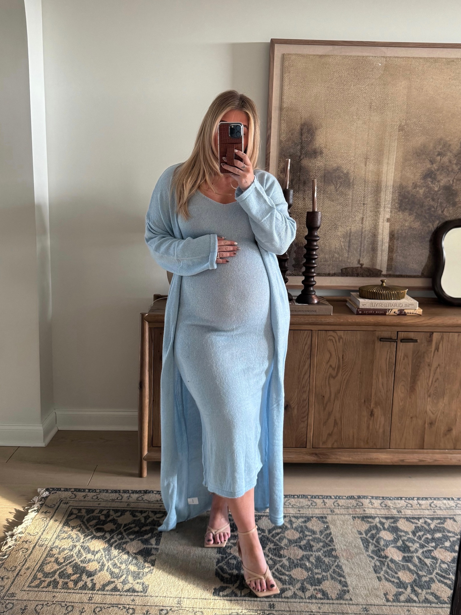 Maternity set from Amazon💙 Would be so cute for a baby shower. I got a large

#LTKSaleAlert #LTKBump