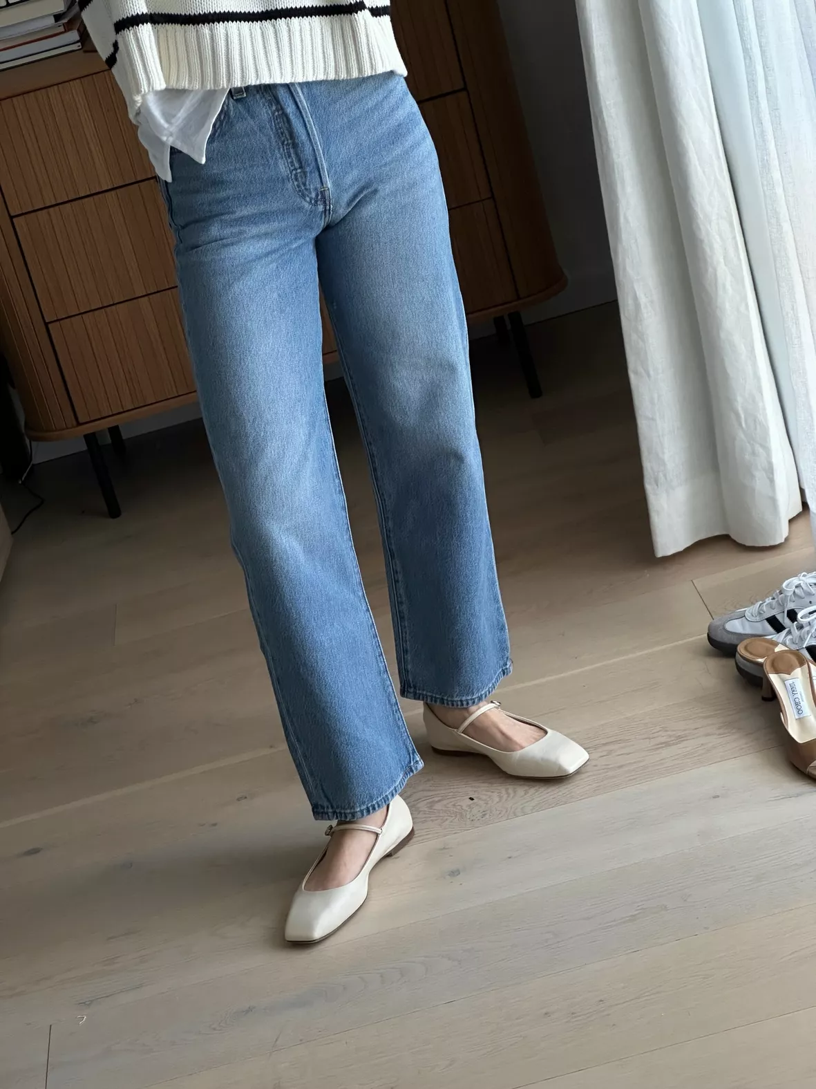 Ribcage Straight Ankle Jeans curated on LTK