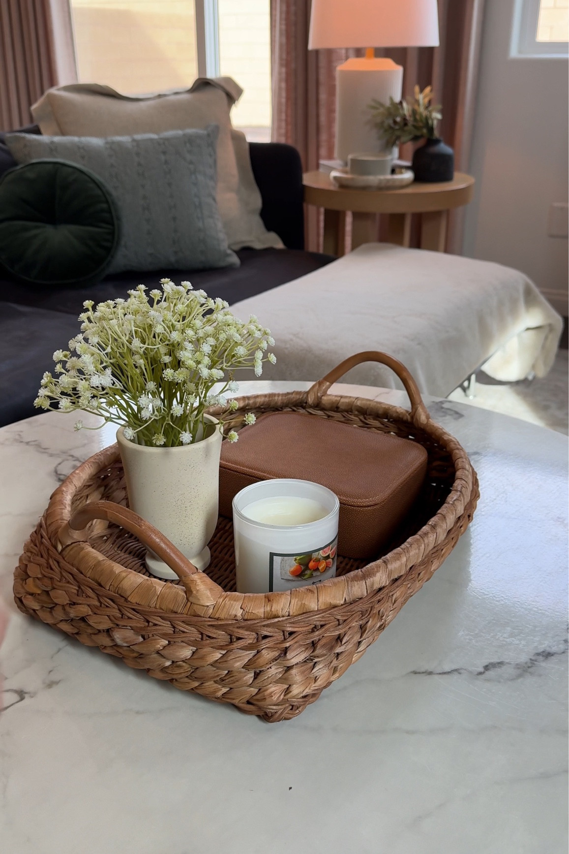 Round coffee table decor for Spring time! 🌼

#LTKSeasonal #LTKSpringSale #LTKhome