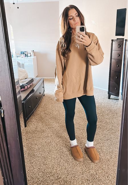 Favorite oversized sweatshirt from The Post- 40% off pre Black Friday sale right now! Wearing size medium- made to be oversized 

#LTKfindsunder50 #LTKsalealert