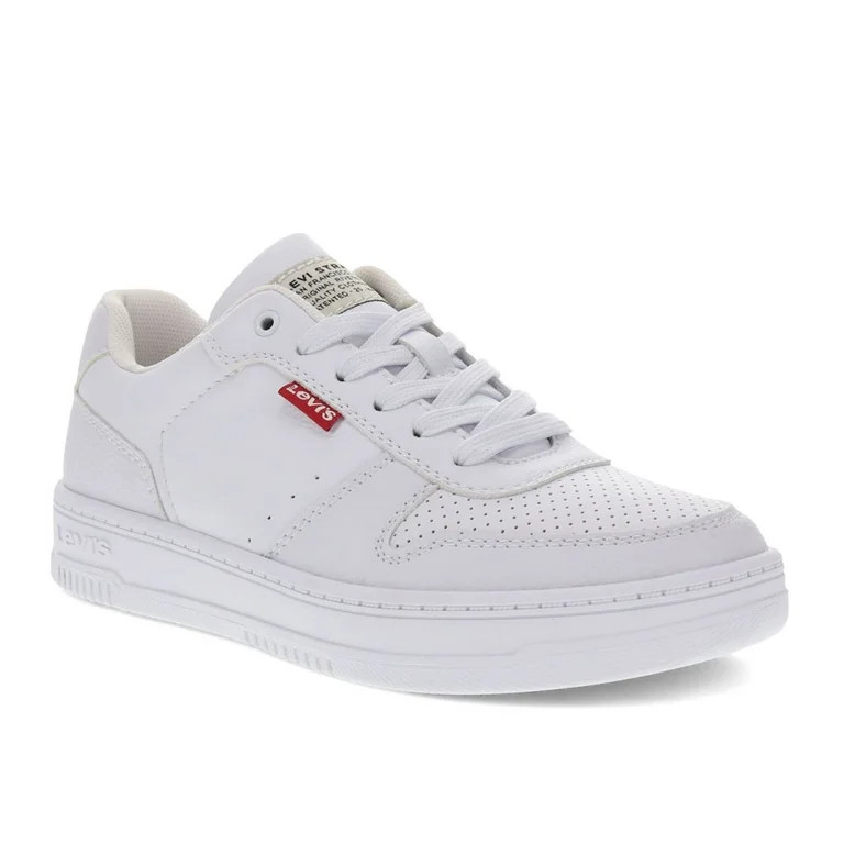 Levi's Womens Drive Lo Synthetic Leather Casual Lace Up Sneaker Shoe - Walmart.com | Walmart (US)