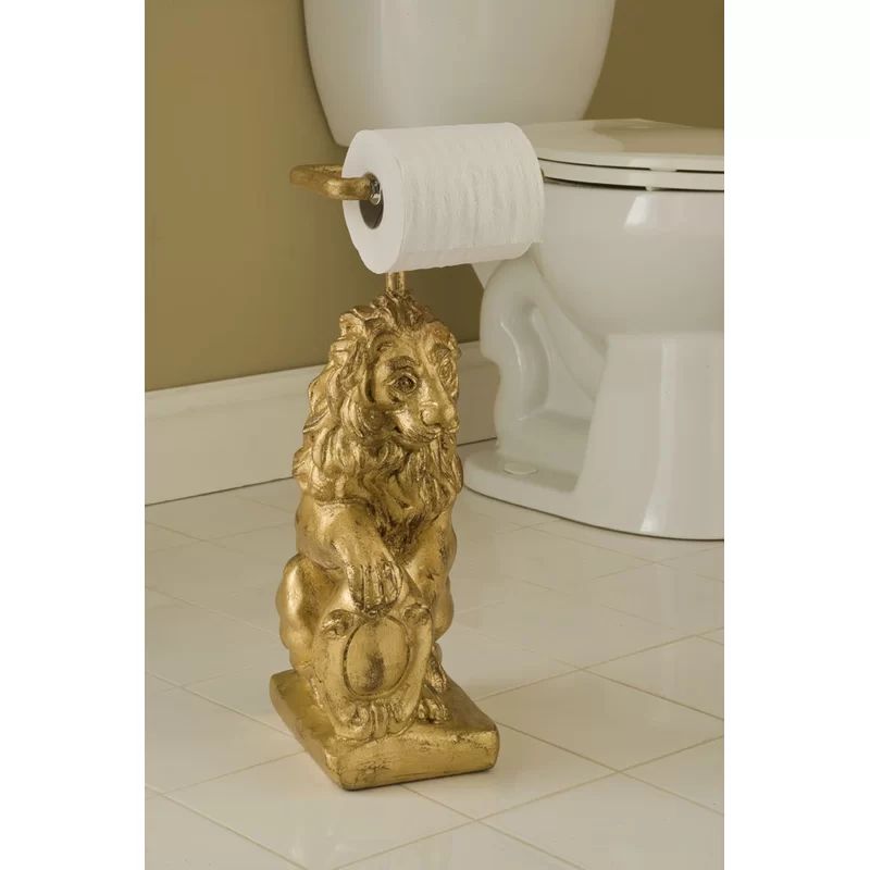 Flemingdon Free Standing Toilet Paper Holder | Wayfair North America