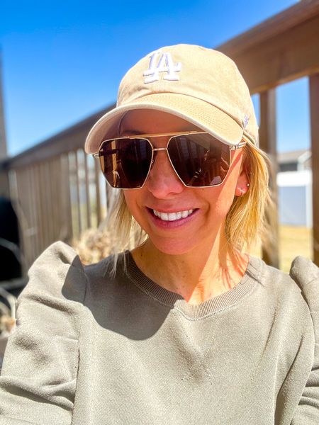 My springtime must- have accessories: a cute baseball cap + sunglasses 

#LTKFind #LTKSeasonal #LTKGiftGuide