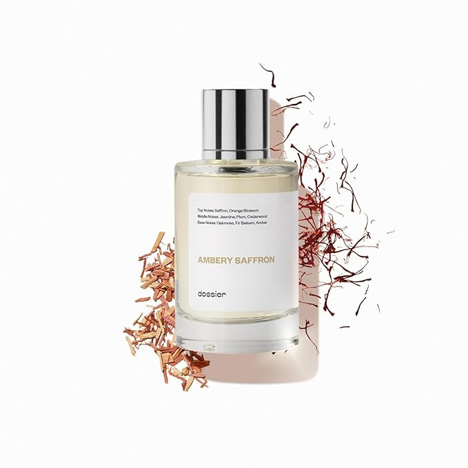 Dossier - Ambery Saffron - Eau de Parfum - Inspired by MFK's B.accarat R.ouge 5.40 - Vegan, Unise... | Amazon (US)