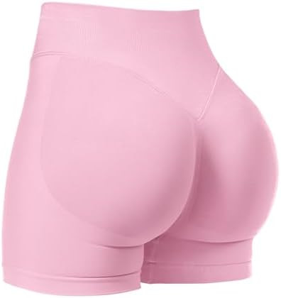 VOYJOY Women Workout Impact Shorts 2.5"/ 3.6"/ 4.5"/ 6" Scrunch Butt Lifting Gym Seamless Booty B... | Amazon (US)