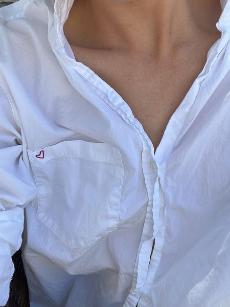 My favorite relaxed white button down 🤍

#LTKworkwear