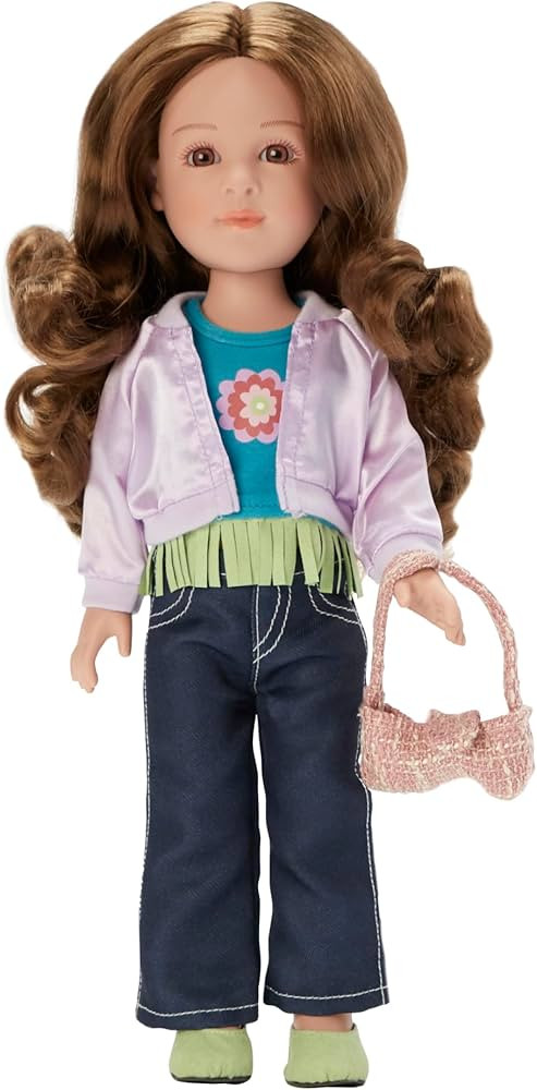 Madame Alexander 14-Inch Alexander Girlz Doll, Emmi, Light Skin Tone with Brown Eyes/Brunette Hai... | Amazon (US)