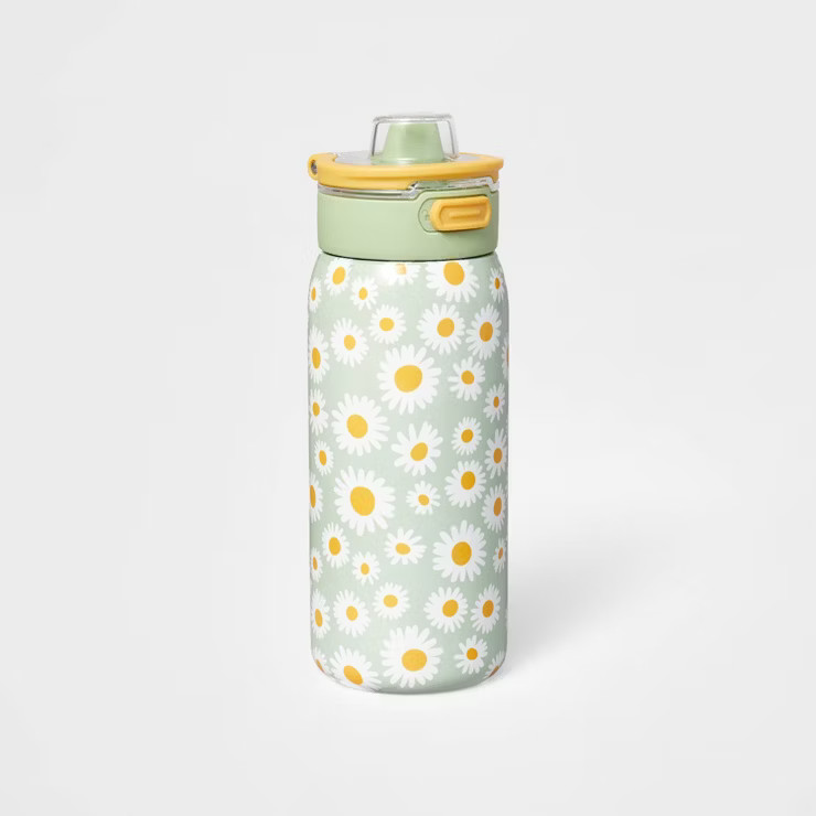 Stainless Steel 14oz Beverage Bottle Daisy - Cat & Jack™ | Target