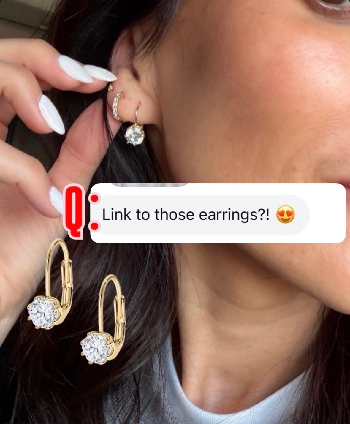 These earrings instantly give that luxe jewelry look without the designer price tag. They’re the kind of everyday statement piece that catches attention and somehow works with everything from casual basics to dressed up looks.

gold earrings, statement earrings, everyday jewelry, affordable jewelry finds, elevated accessories, chic gold jewelry, designer look for less, everyday style staples, trendy accessories, annabrstyle

#LTKSeasonal #LTKootd #LTKOver40