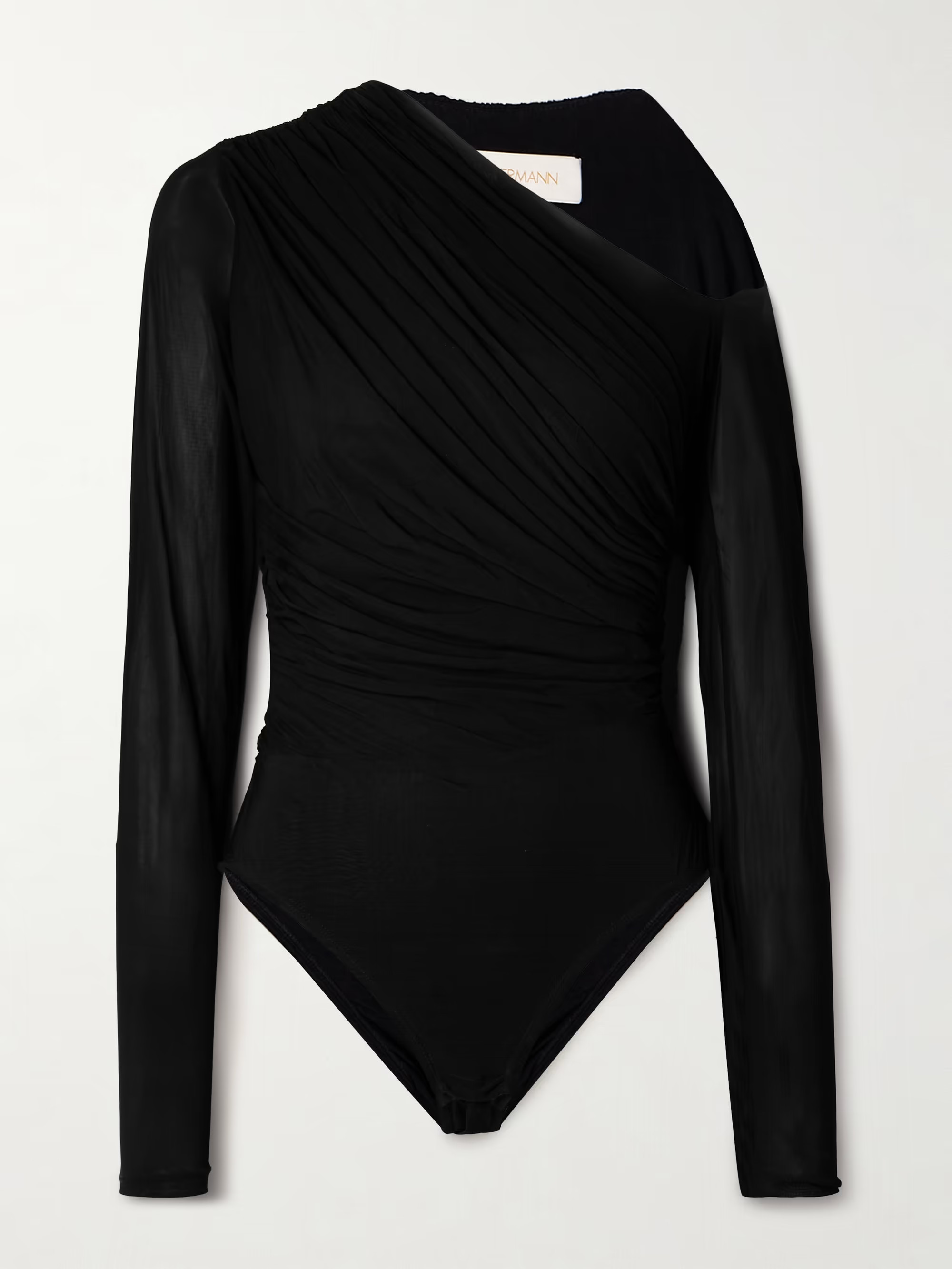 Gathered jersey bodysuit | NET-A-PORTER (UK & EU)