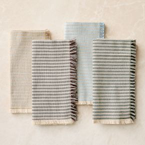 Sadie Stripe Napkin Sets | West Elm (US)