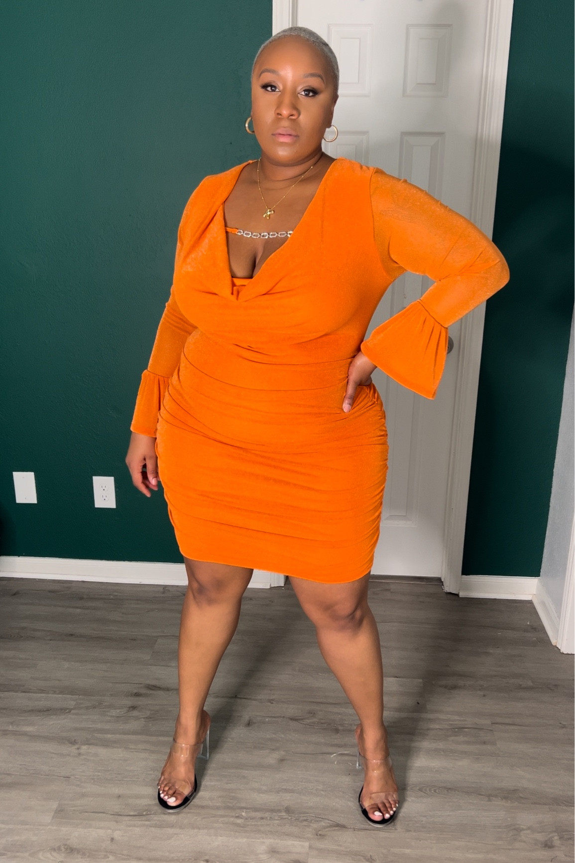 Orange is my favorite color! Can’t you tell I love this bell sleeve dress in the size 2X from SHEIN curve perfect for the spring

#LTKplussize #LTKSpringSale #LTKstyletip