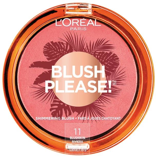 L'Oreal Paris Summer Belle Makeup Collection, Blush Please!, Blushing in Riviera, 0.18 oz - Walma... | Walmart (US)