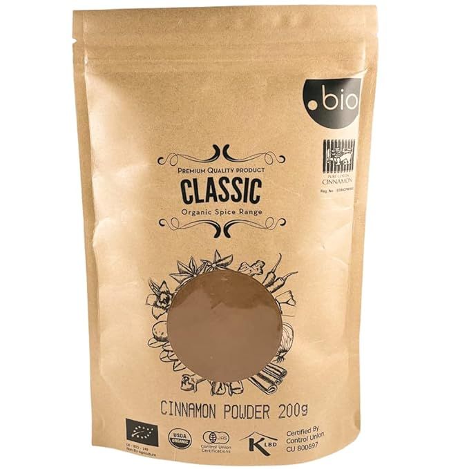 Ceylon Cinnamon Powder Organic | USDA Certified Organic | 100% Ceylon Cinnamon | 7 oz (200g) Rese... | Amazon (US)