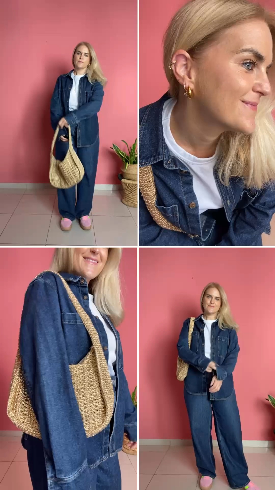 January is a pain, so let’s create simple
style formulas to help you through the worst month of the year with things you might already have in your wardrobe.

Double denim always works because: 

You can dress it down
You can dress it up!
You can play with colour
Add different textures to balance the denim
Go crazy with the accessories 

My denim shirt and jeans are both from @hm 