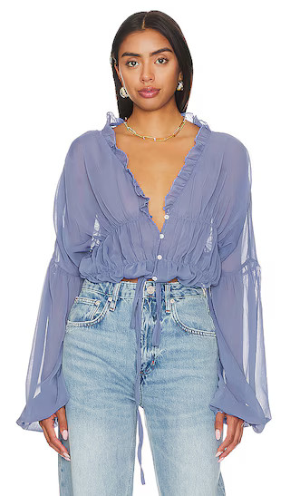 X Revolve Bali Top in Periwinkle | Revolve Clothing (Global)