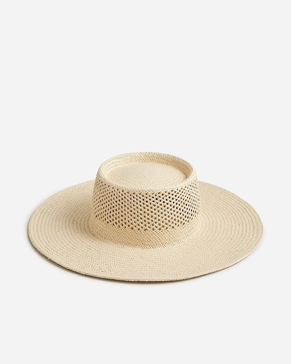 Open-weave straw hat | J. Crew US