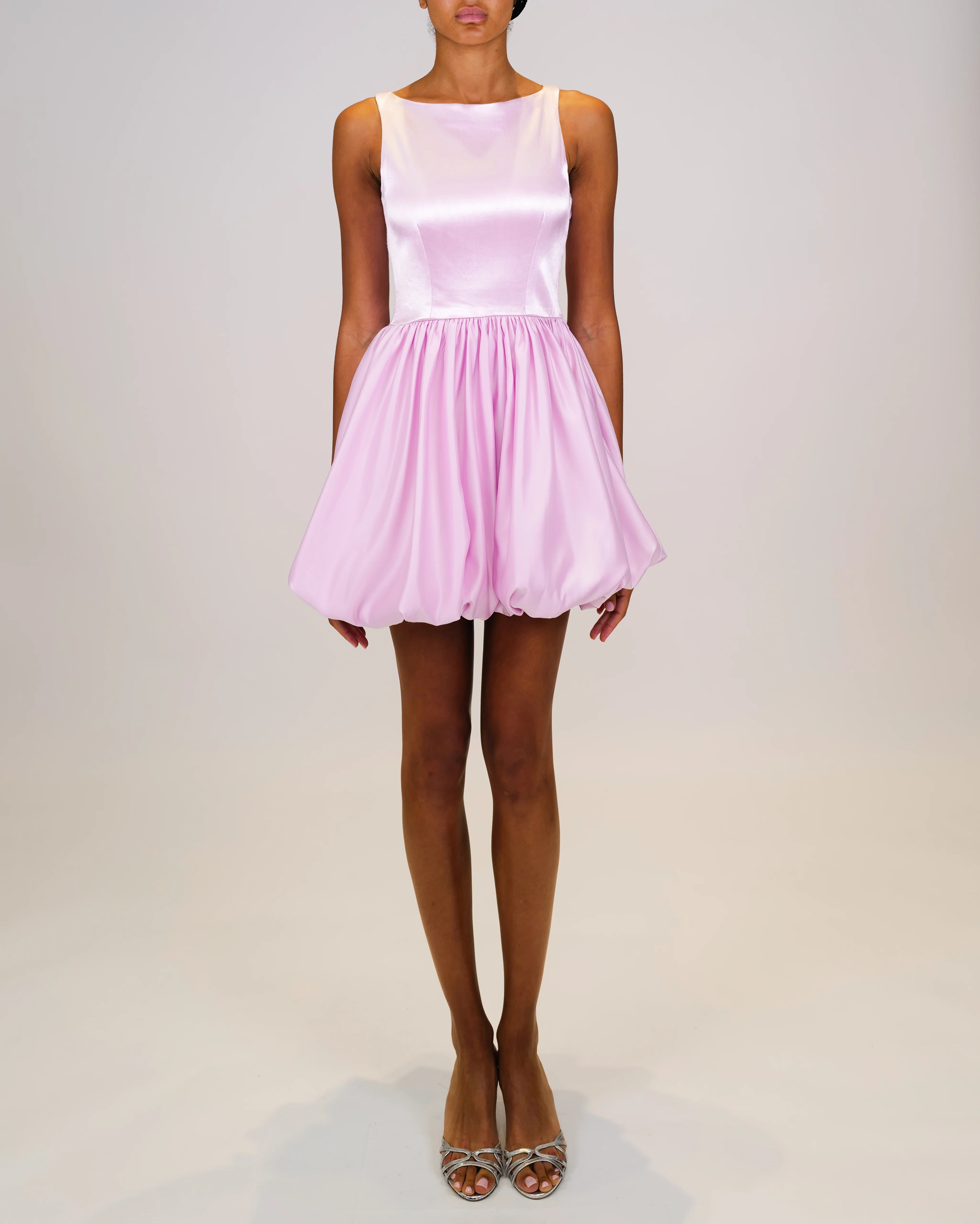 Ananya Satin Mini Dress | Azeeza