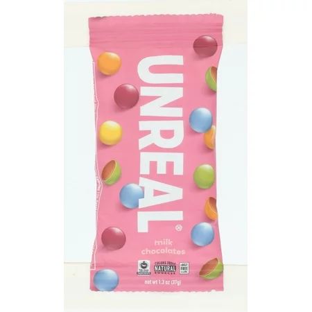 (12 Pack) Unreal Chocolate Gems Milk Chocolate, 1.3 Oz | Walmart (US)