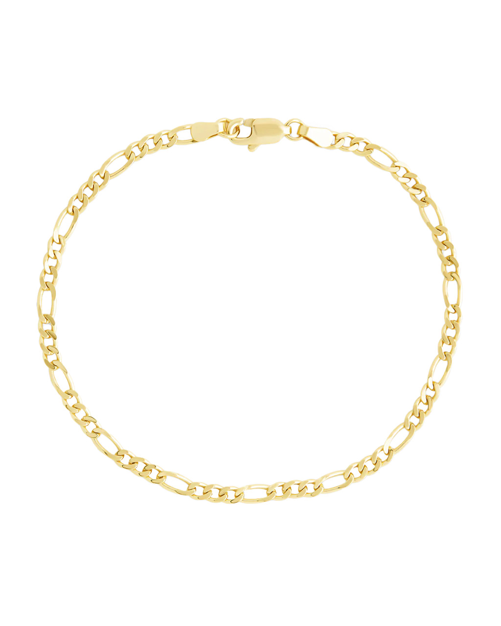 Sterling Silver Anne Dainty Figaro Chain Bracelet | Sterling Forever