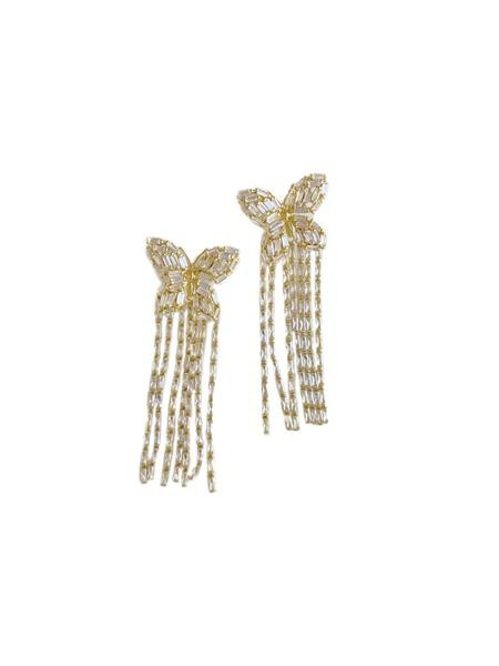 embellished butterfly tassels | Nicola Bathie Jewelry
