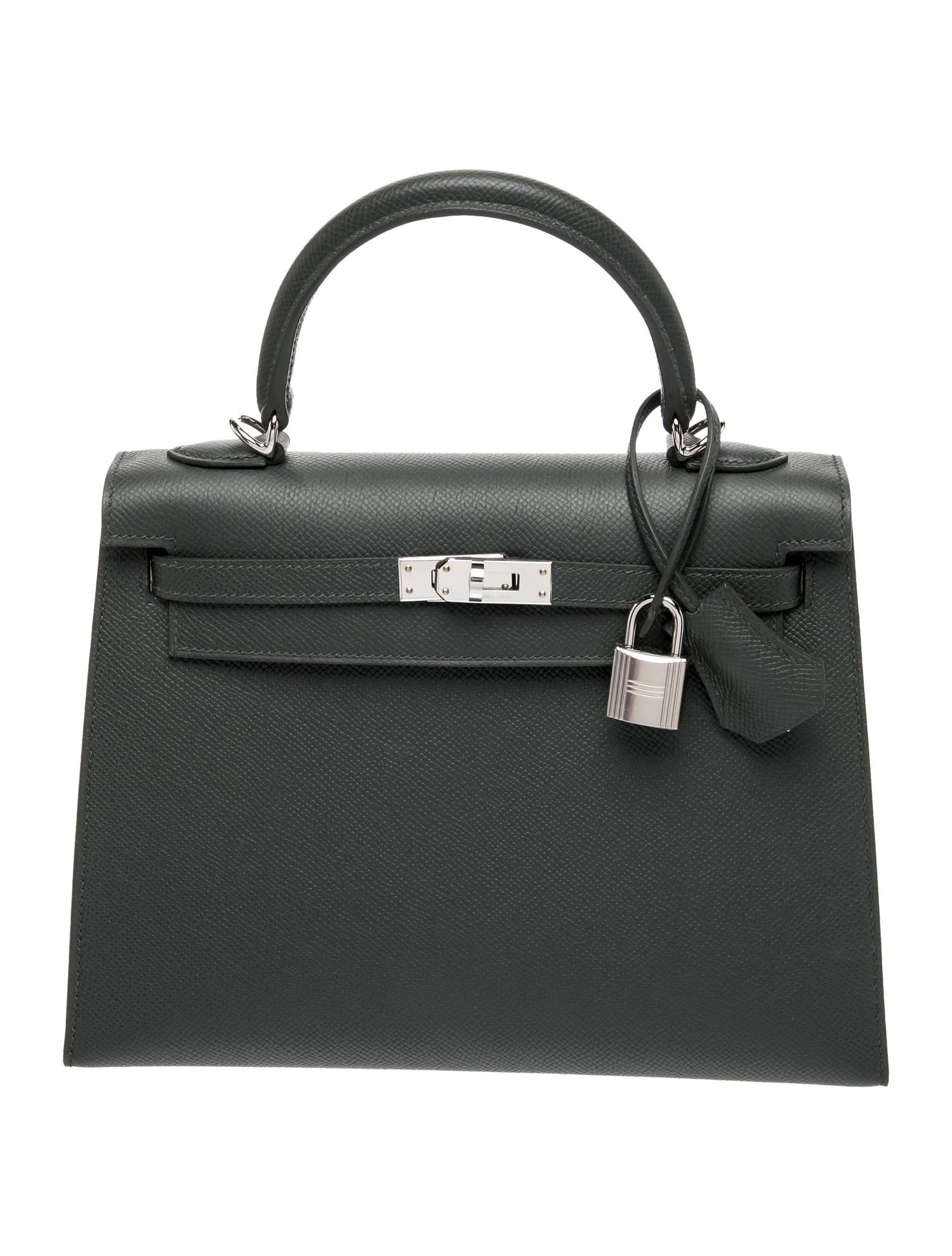 Hermès 2025 Epsom Kelly Sellier II 25 - Green Handle Bags, Handbags - HER801978 | The RealReal | The RealReal