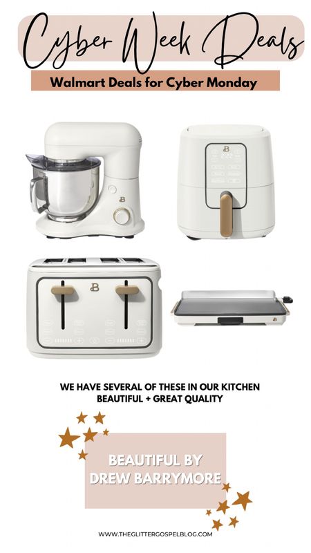 Several of our kitchen appliances are on sale. We love this brand. Beautiful + great quality. 



#LTKCyberWeek #LTKHoliday #LTKGiftGuide