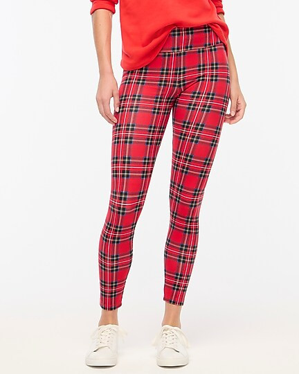 Holiday tartan leggings | J.Crew Factory