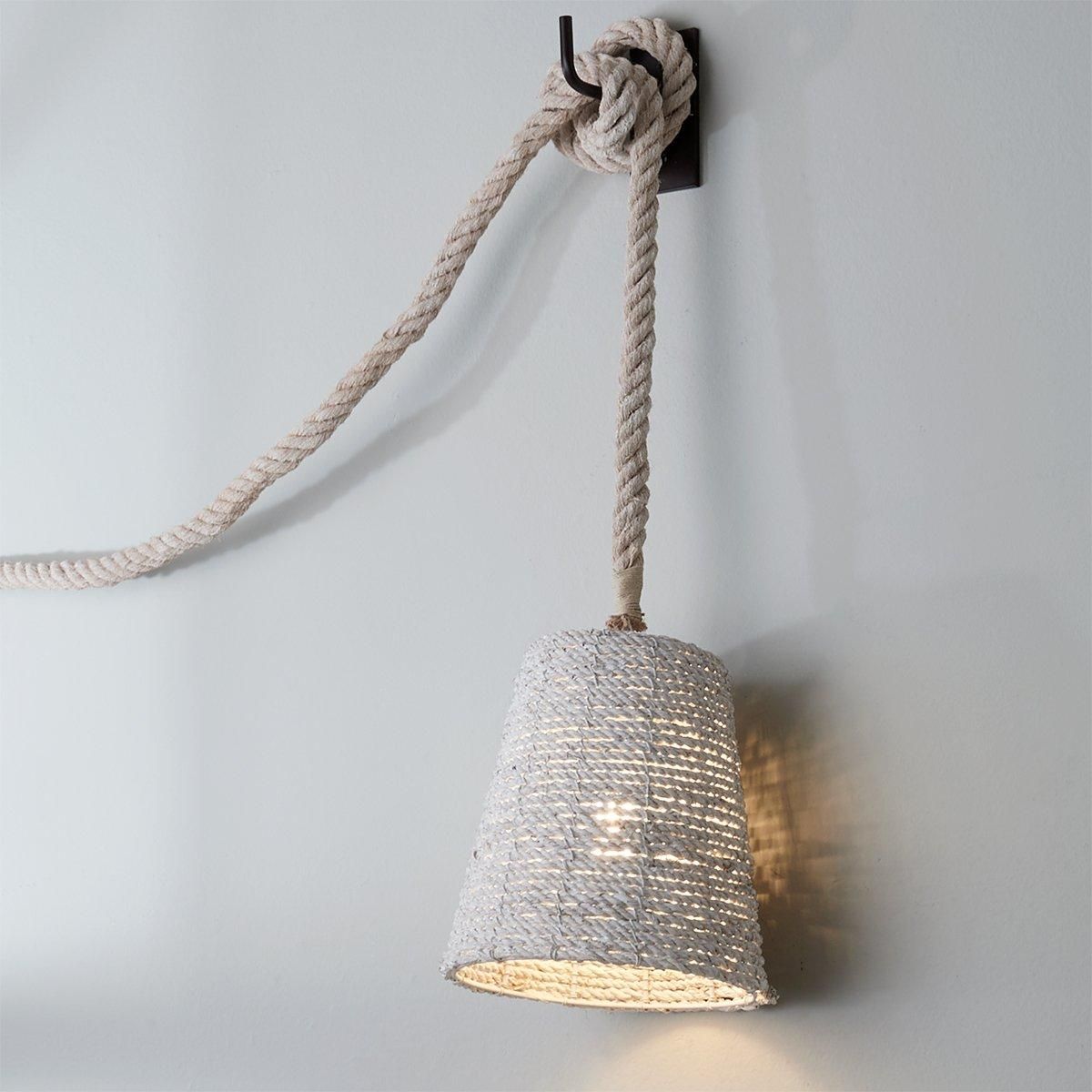 Looped Rope Seaside Swag Pendant | Shades of Light