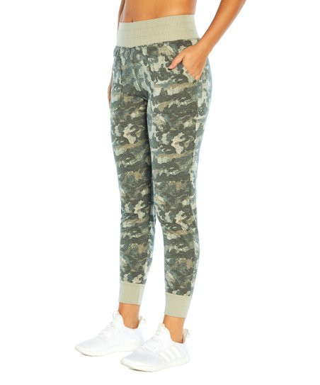 Balance Collection Desert Sage Army Woodland Camo 28'' Cory Pocket Joggers - Women | Zulily
