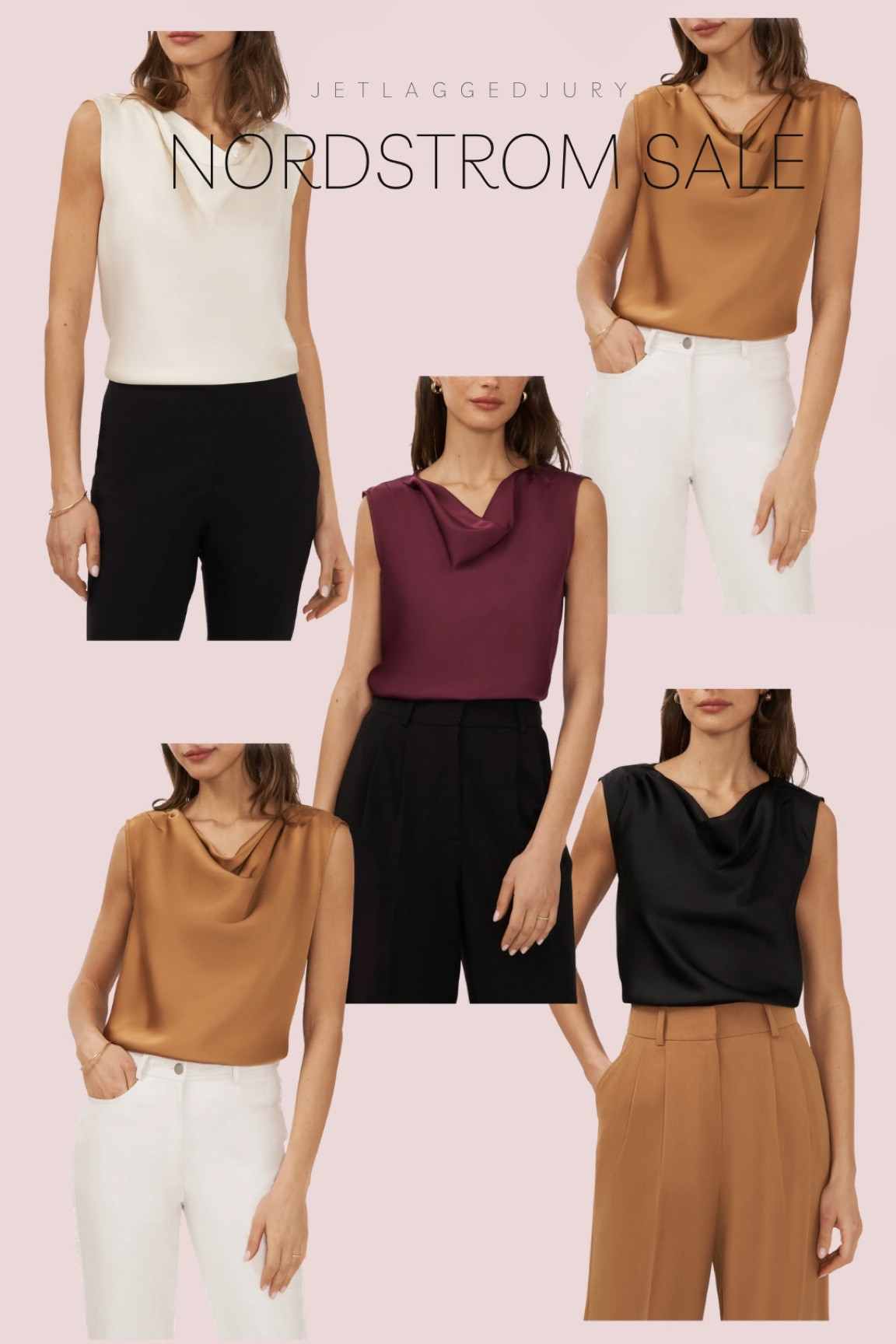Cowl neck blouses in various colors! I love a good silky blouse and these can be styled so many ways 


#LTKsalealert #LTKxNSale #LTKunder50