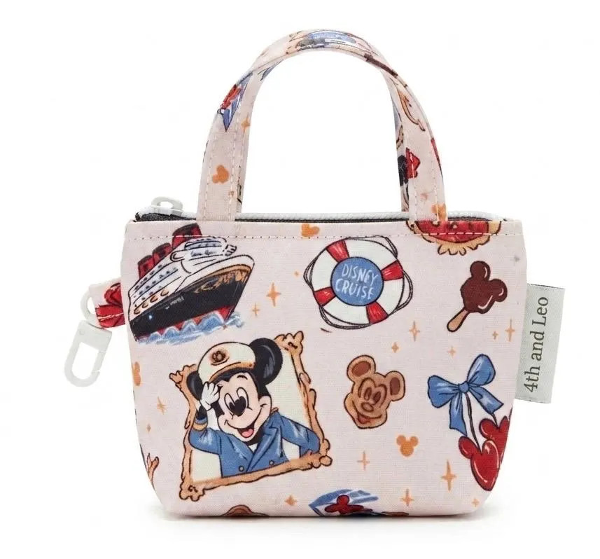Disney Cruise Inspired Mini Tote Pouch Keychain – Tiny Tote Coin Purse, Card Case & AirPods Holder – Disney-Inspired Accessory | Etsy (Global)