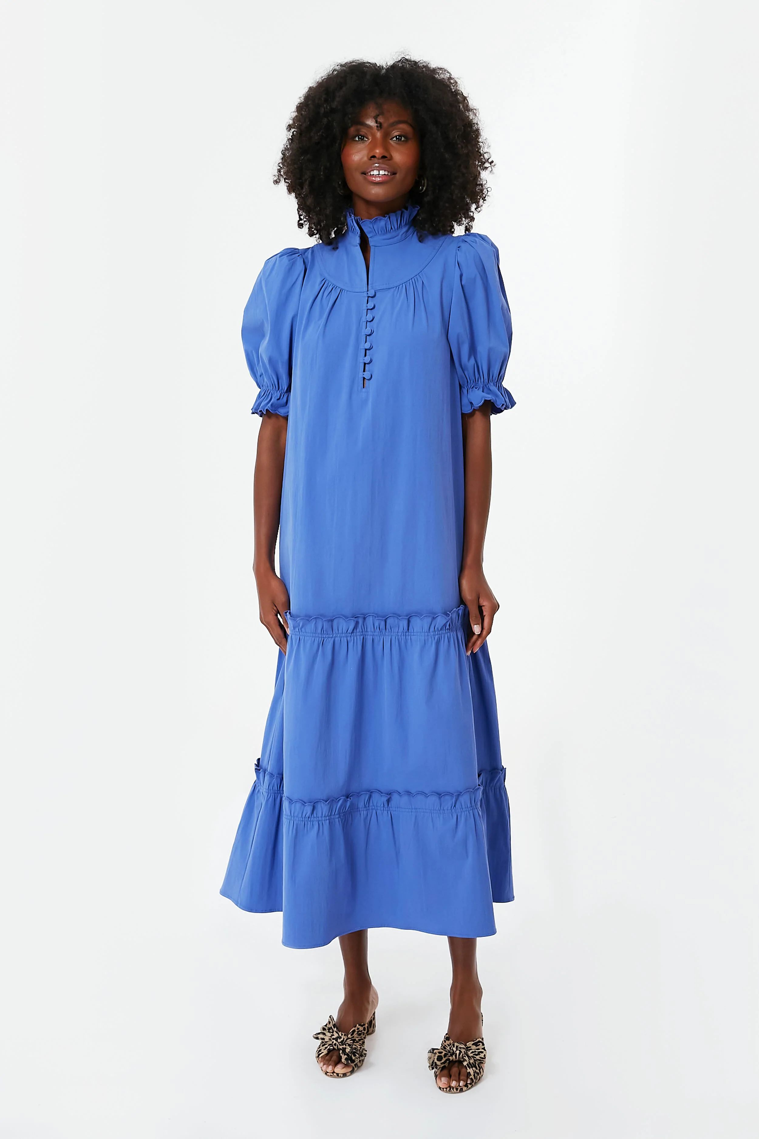 Azure Blue Selena Maxi Dress | Tuckernuck (US)