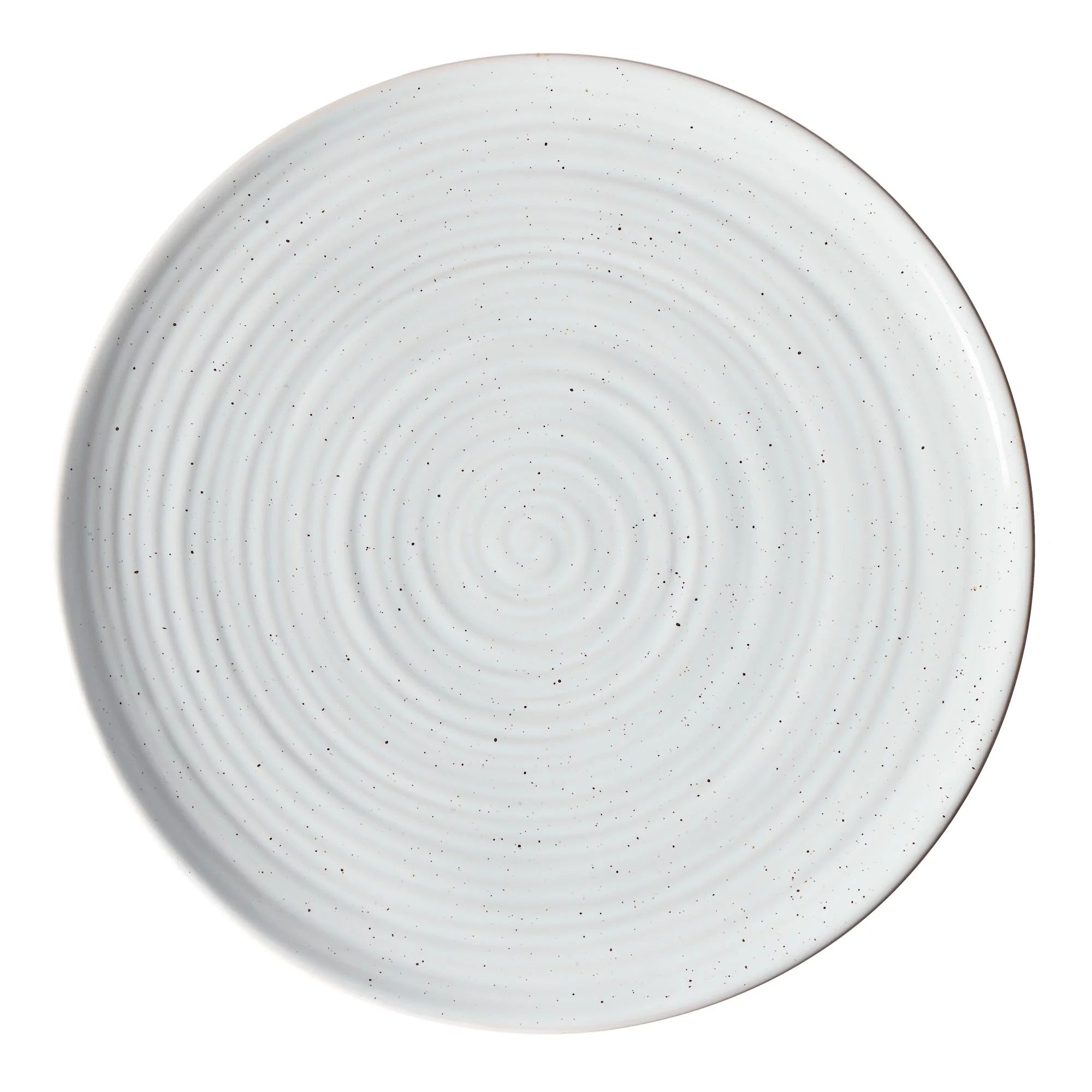Better Homes & Gardens- Abott White Round Stoneware Dinner Plate | Walmart (US)