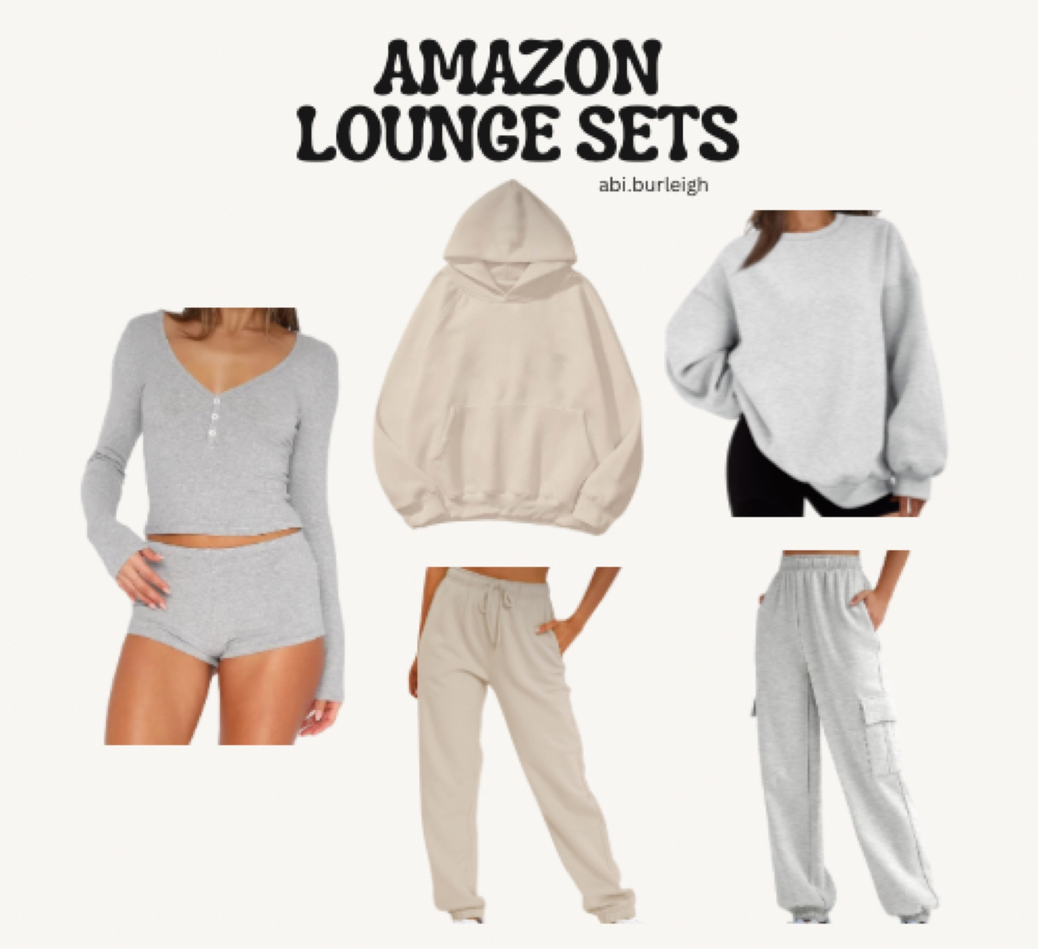 amazon lounge sets♡︎

#amazon #amazonlounge #amazonsets #amazonfashion #loungewear #sweatset #hoodies #sweatshirts #ootd #comfy #amazonfinds #amazonmusthaves #aesthetic

#LTKstyletip #LTKfindsunder50 #LTKU