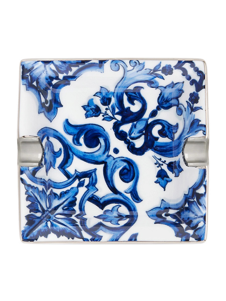 Blue Mediterranean Ashtray - White Blue | Saks Fifth Avenue