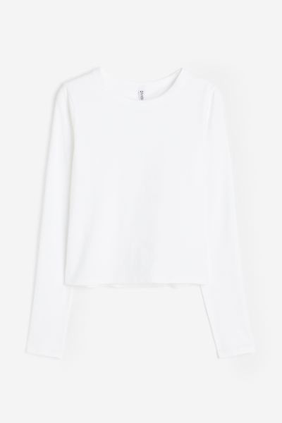 Long-sleeved top | H&M (UK, MY, IN, SG, PH, TW, HK)
