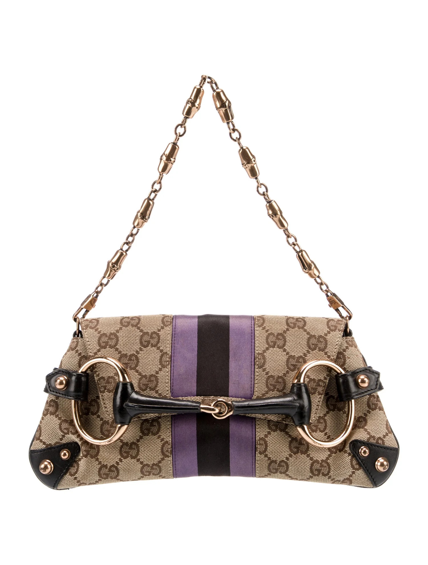 GG Canvas Horsebit Chain | The RealReal