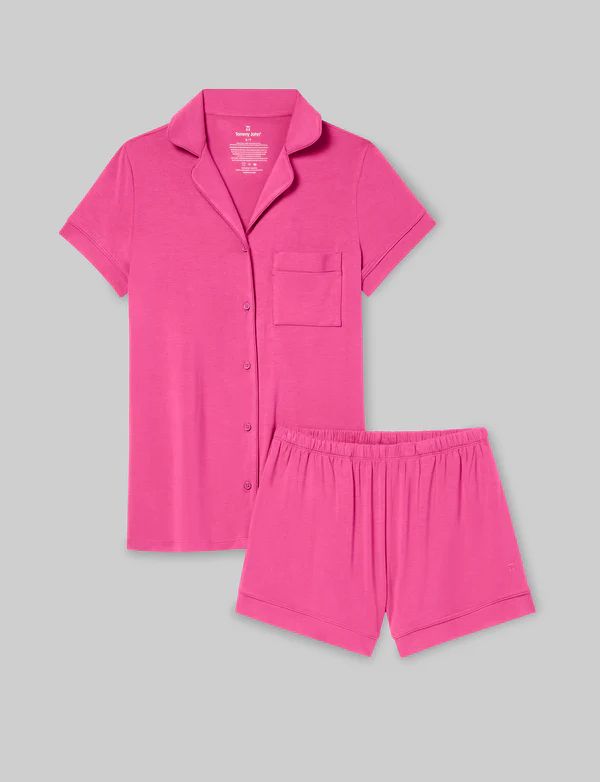 Women's Downtime Pajama Top & Short Set | Tommy John