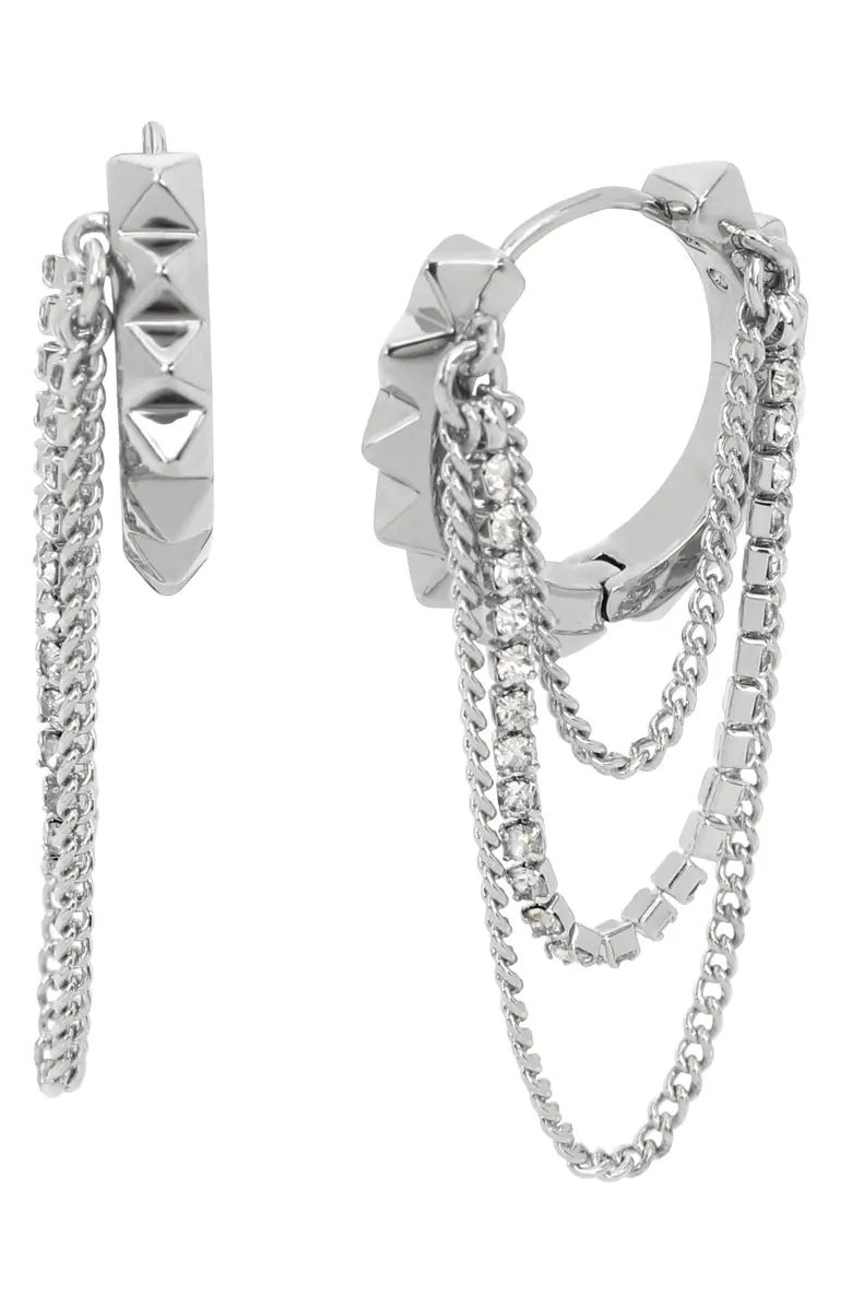 AllSaints Multichain Huggie Hoop Earrings | Nordstrom | Nordstrom