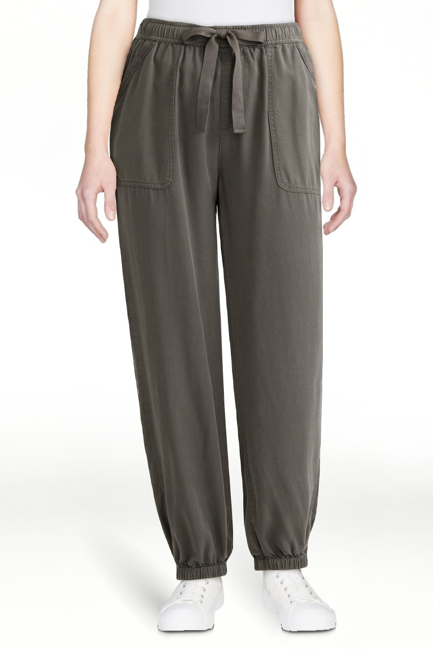 Time and Tru Women's High Rise Parachute Jogger Pants, 28" Inseam, Sizes XS-XXXL | Walmart (US)