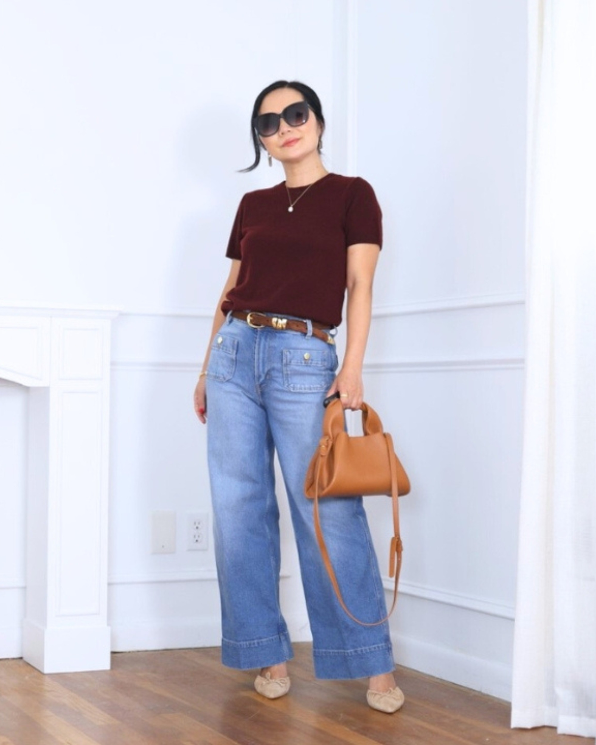 Keeping it simple and timeless — I’m wearing a soft cashmere tee from Quince and classic jeans from H&M. The kind of outfit that always feels put-together without even trying. I’m 5’2, wearing size XS.

#LTKOver40 #LTKStyleTip #LTKPetite