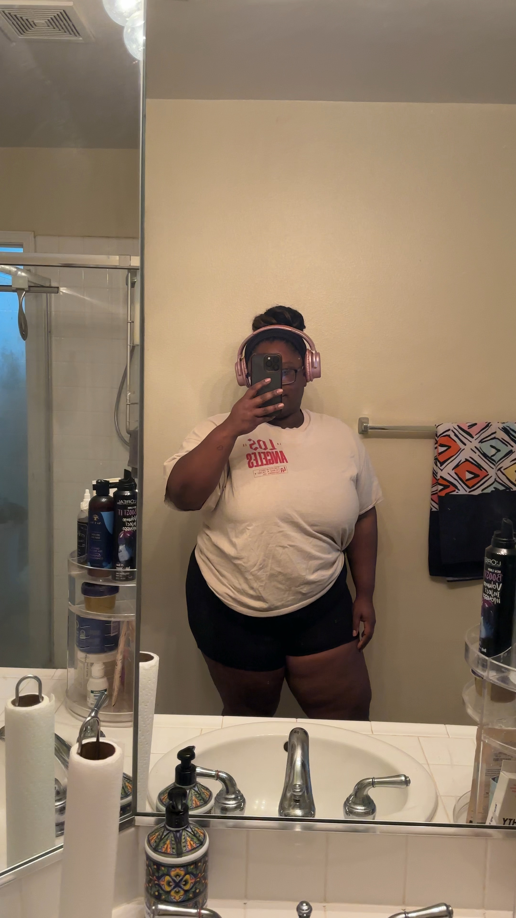 Simple shorts and a tee for the gym sesh. Found some great plus size shorts for the gym days.

#LTKStyleTip #LTKFitness #LTKPlusSize