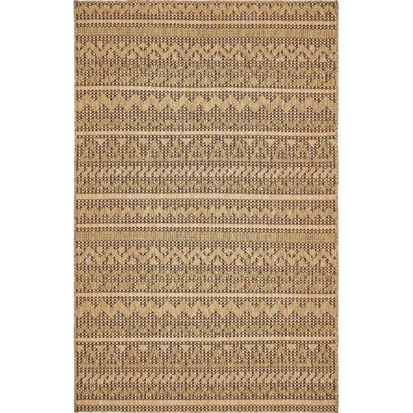 Krystal Light Brown Area Rug | Wayfair Professional